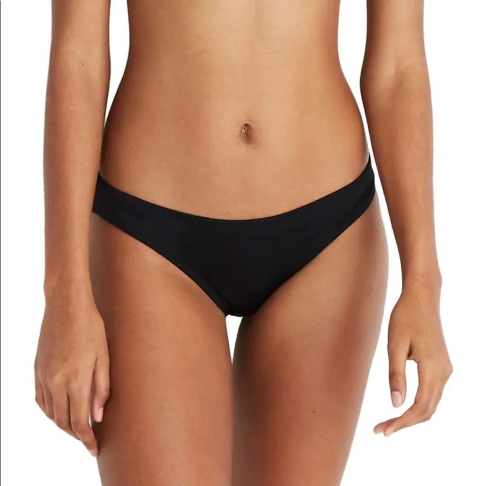 NWT Madewell Black Bikini Bottom